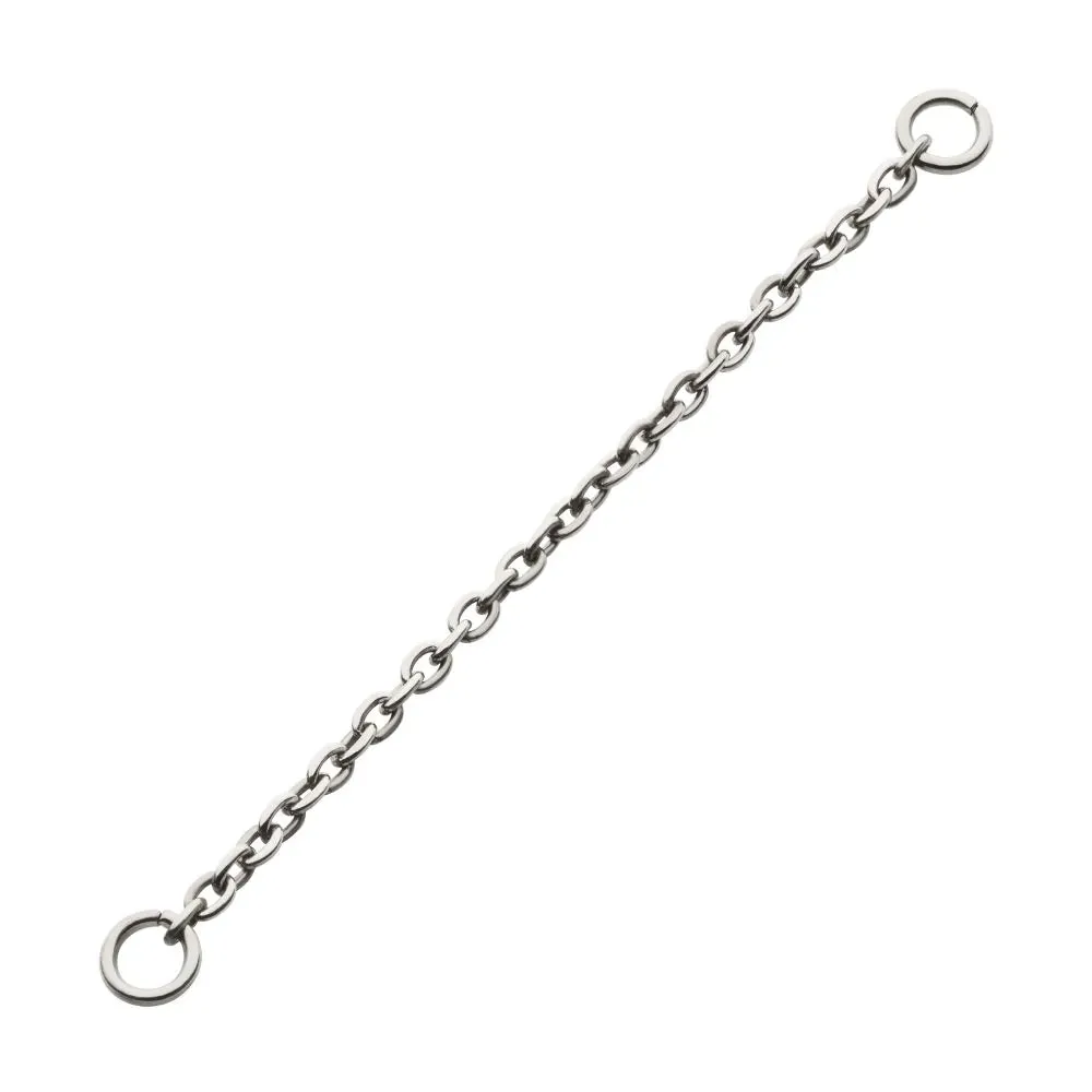 Titanium Rolo Chain