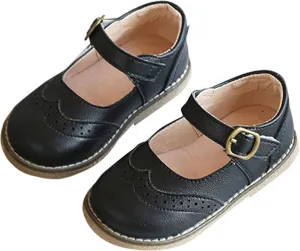 Toddler Girls Dress Shoes Mary Jane Ballet Flats Flower Girl Dress Shoes School Party Tea Party Dresses for Girls
