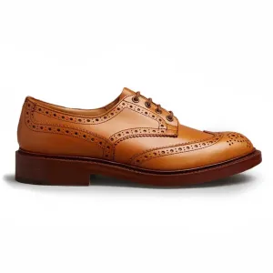 TRICKER'S Bourton Shoes - Mens Dainite or Leather Sole - Acorn Antique