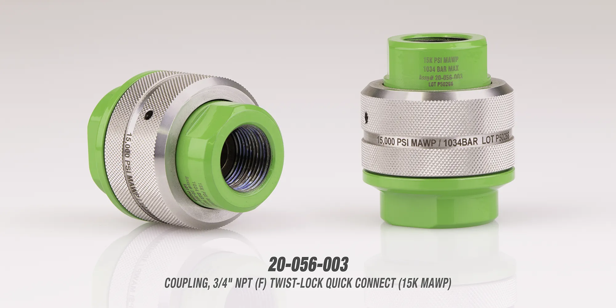 TWIST-LOCK QUICK DISCONNECT COUPLINGS