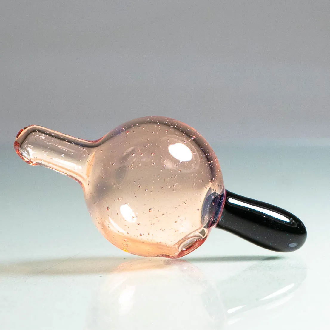 Unity Glassworks - Directional Bubble Cap - CFL Sunset Slyme & Galaxy