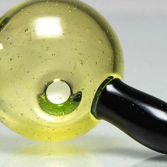 Unity Glassworks - Directional Bubble Cap - CFL Sunset Slyme & Galaxy