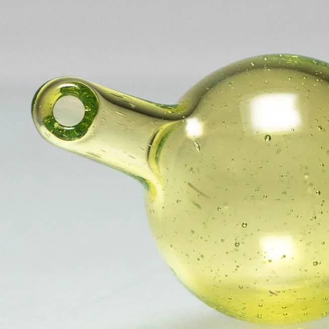 Unity Glassworks - Directional Bubble Cap - CFL Sunset Slyme & Galaxy