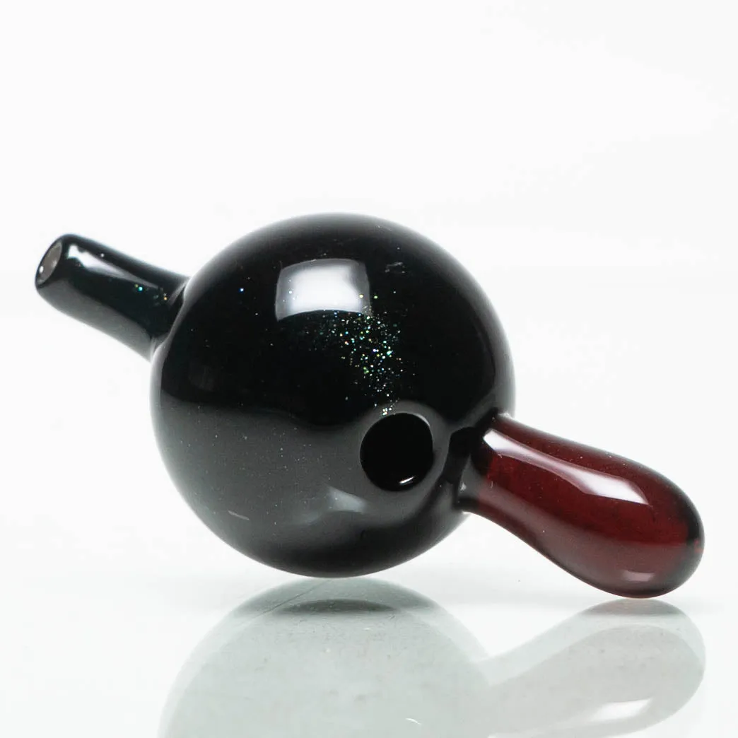 Unity Glassworks - Directional Bubble Cap - Galaxy & Pomegranate