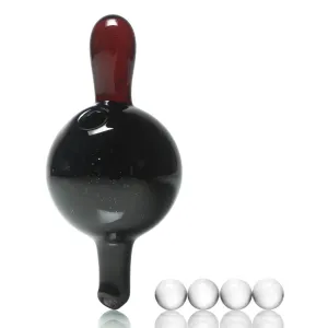 Unity Glassworks - Directional Bubble Cap - Galaxy & Pomegranate