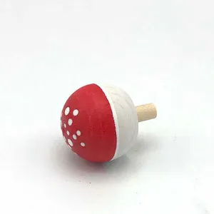 upside down mushroom top on log