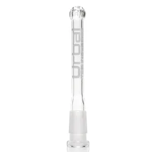 Urbal Technologies - 6 Slit Downstem - 5.0" - Clear w/ White