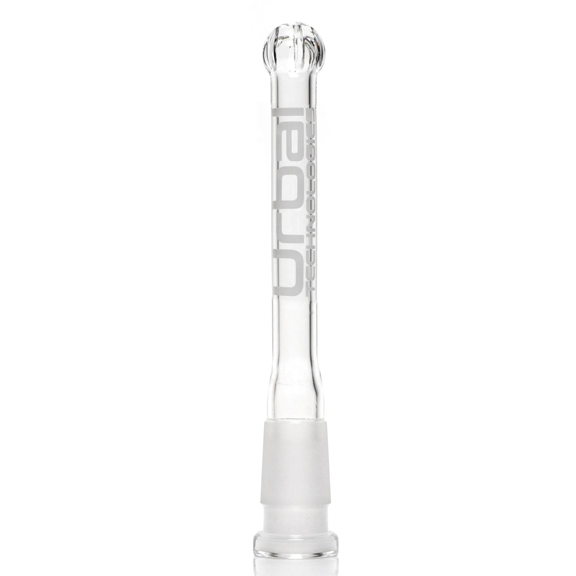 Urbal Technologies - 6 Slit Downstem - 5.0" - Clear w/ White