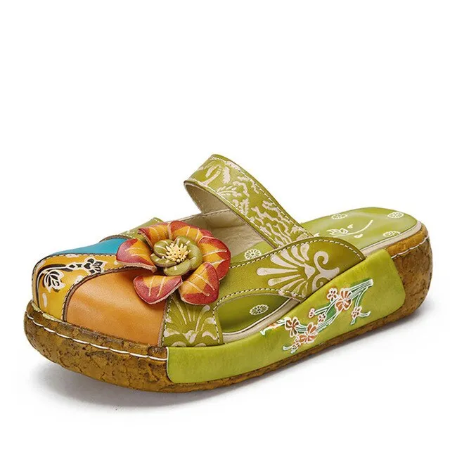 USS Shoes Rudi Women's High Quality Leather Clogs