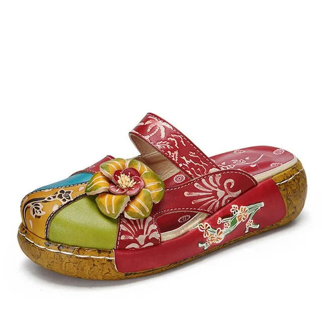 USS Shoes Rudi Women's High Quality Leather Clogs