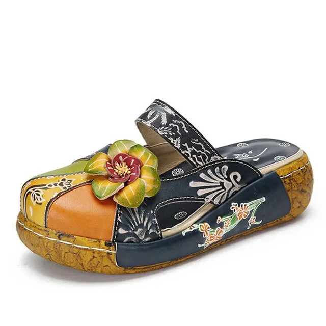 USS Shoes Rudi Women's High Quality Leather Clogs