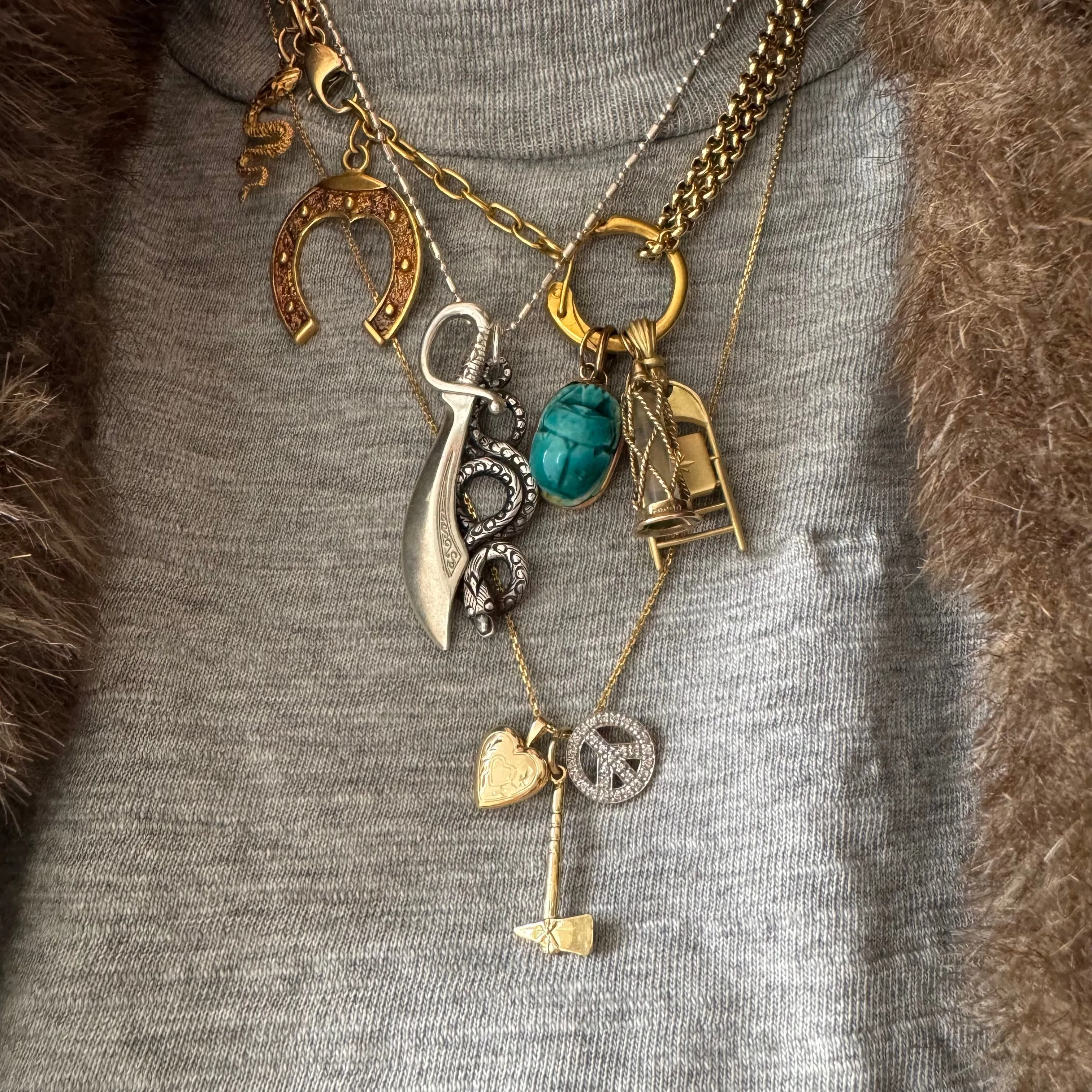 V I N T A G E // daintiest biker / 14k yellow gold biker chain / almost 20.25", 1.8g