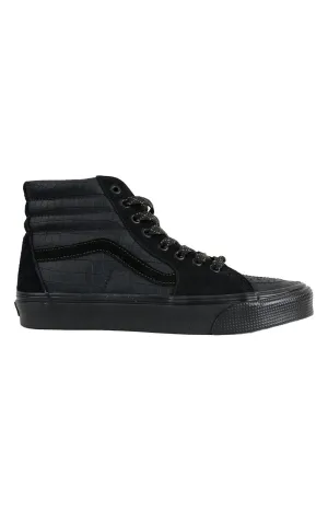 Vans Blackout Mono Patchwork Sk8 Hi High Tops Men’s Canvas
