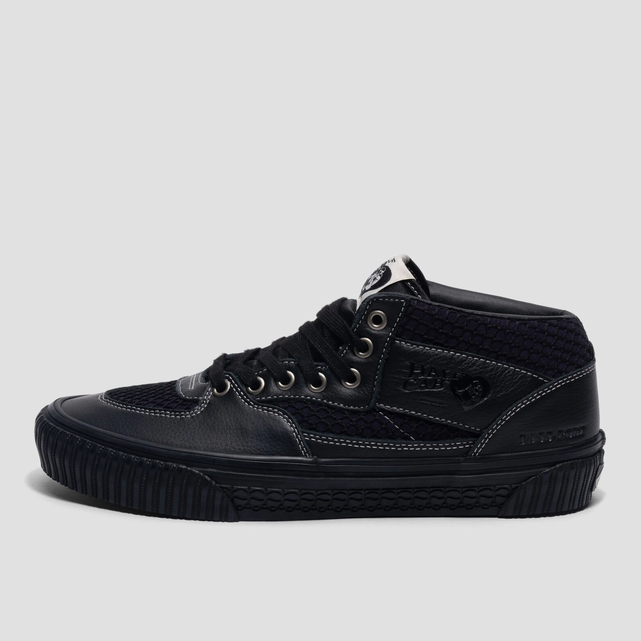 Vans X Passport Skate Half Cab Skate Shoes Black / Purple