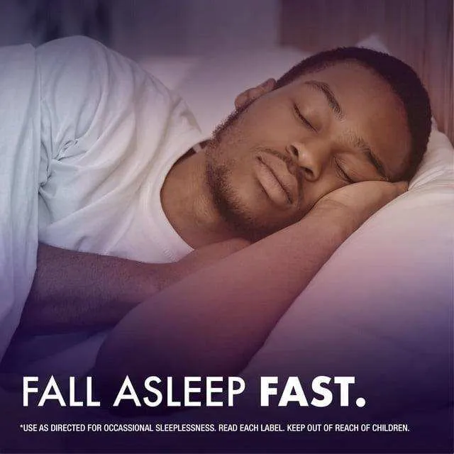 Vicks ZzzQuil Night Pain Nighttime Sleep Aid Pain Reliever - 60 Ct