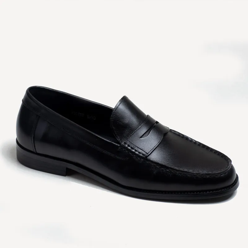Victor Classic Loafer - Soft Black