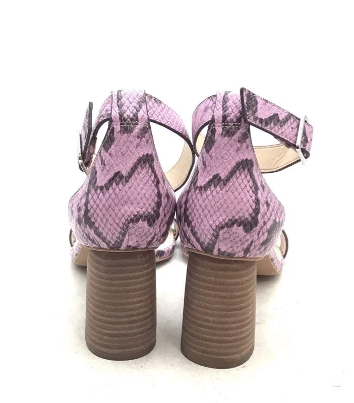 Vince Camuto Women's Pink Ankle Strap Heels - Size 9