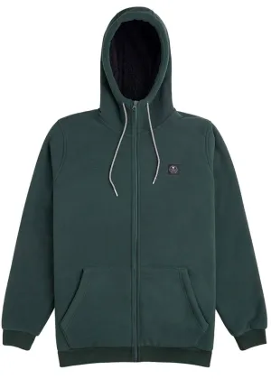Vissla Eco-zy Polar Zip Hoodie Fleece - Evergreen