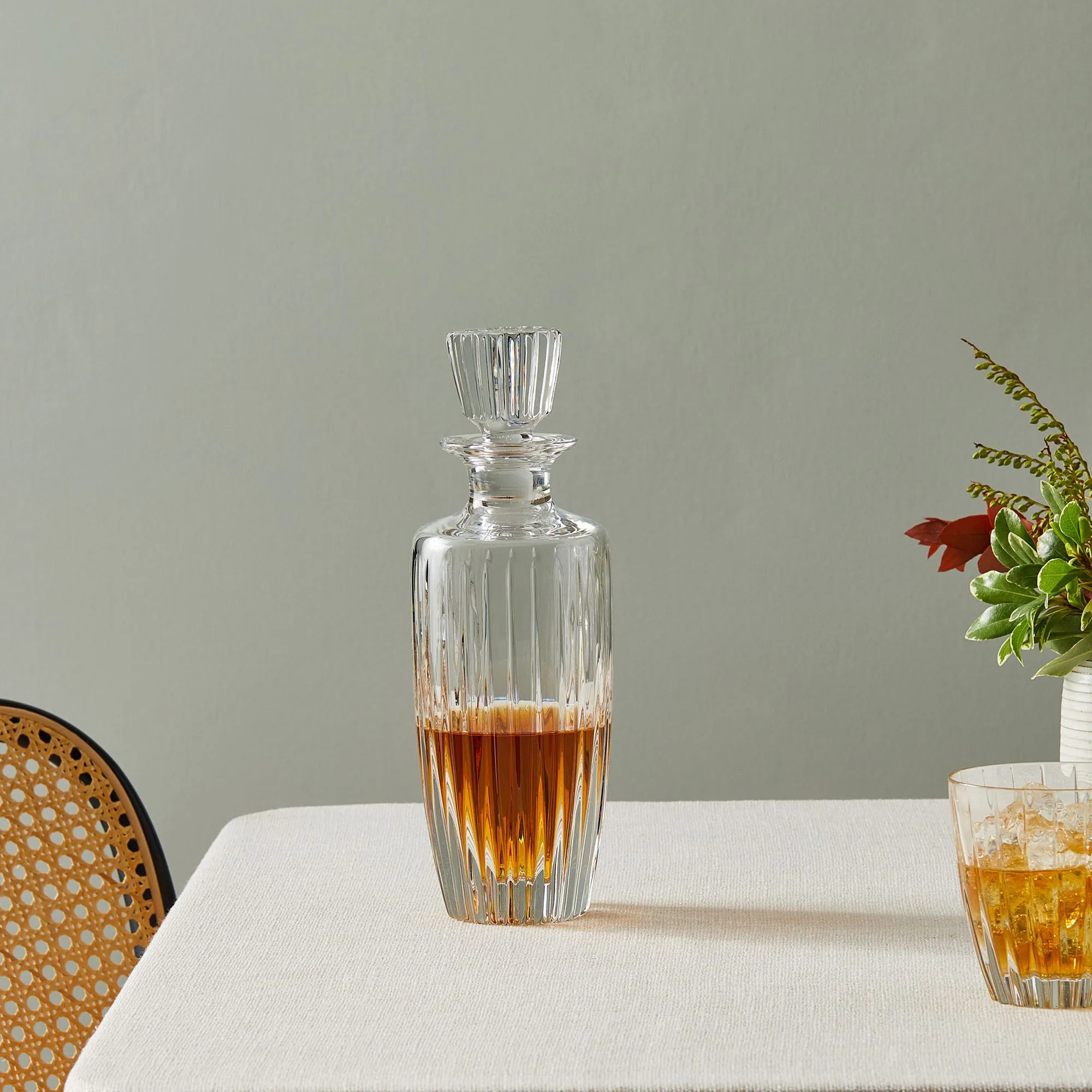 Vista Alegre Crystal Fantasy Whisky Decanter