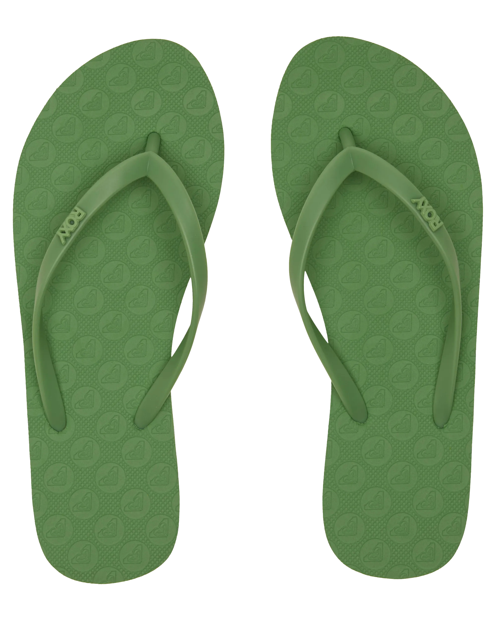 Viva IV Flip Flops in Antique Green