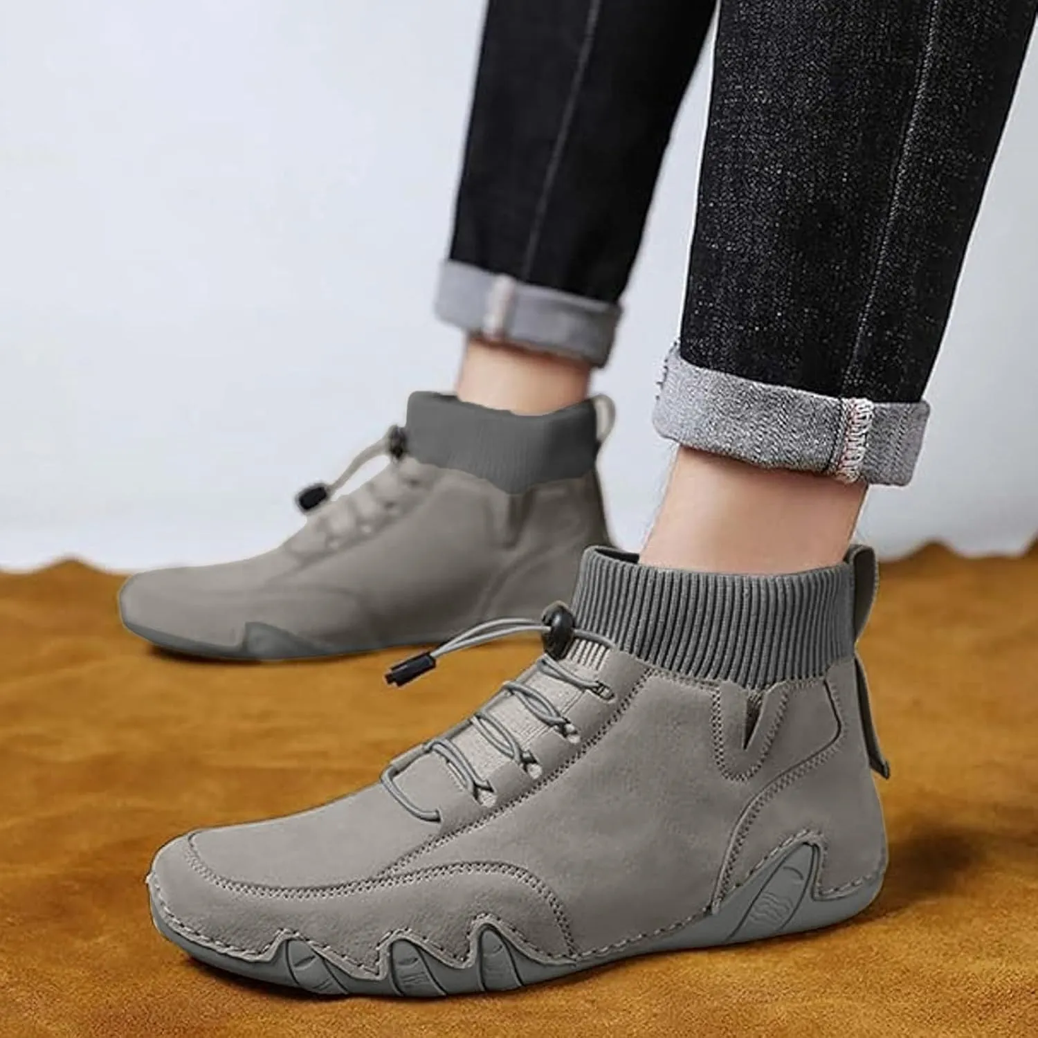 Walking Shoes Mens Loafers & Slip-Ons Couple's High Top Casual Shoes for Men and Women