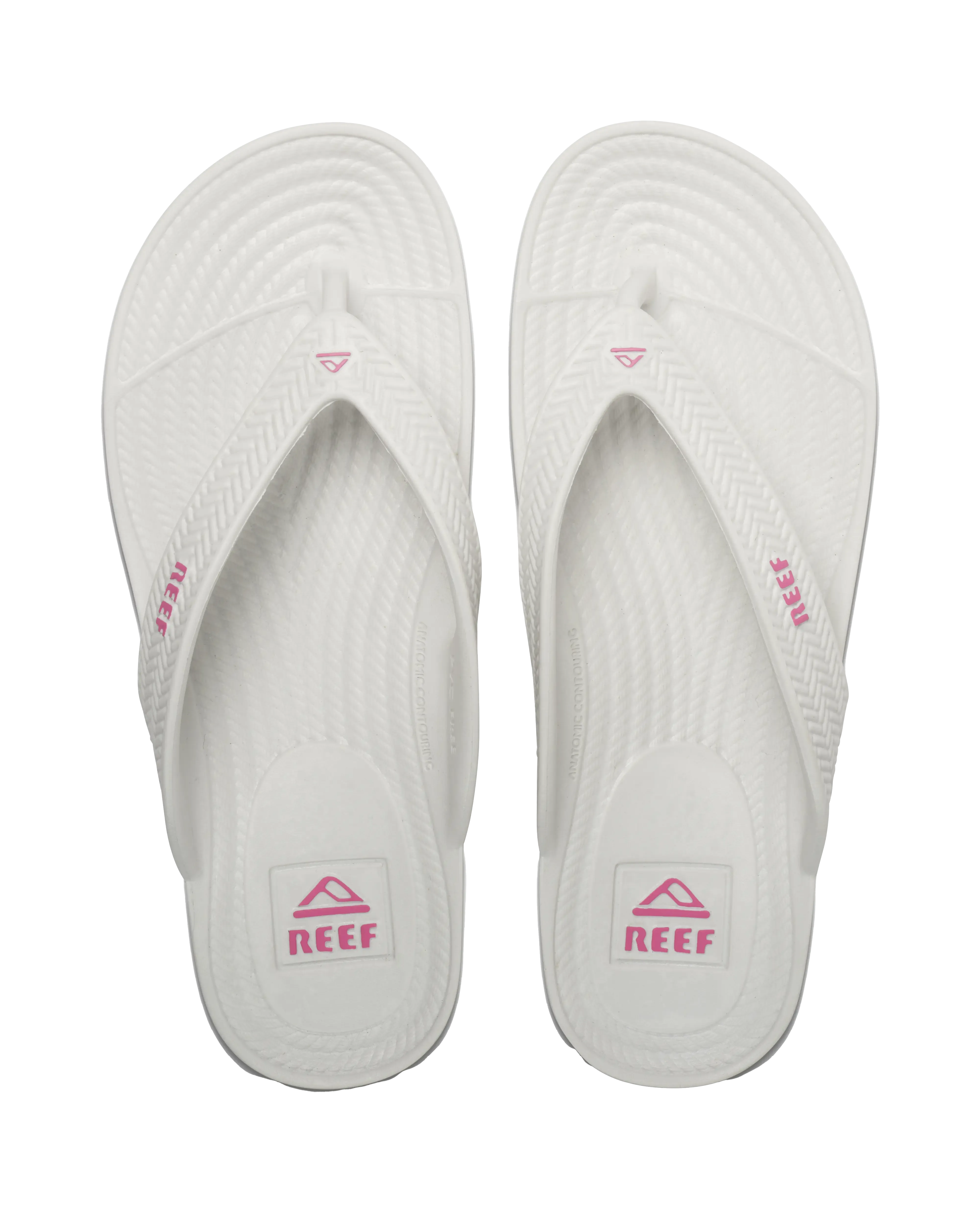 Water Court Flip Flops in White