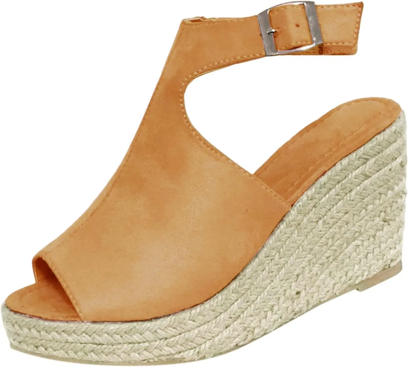 Wedge Sandals for Women On Strappy Boho Platform Sandals Open Toe Summer Festival Or Vacation Shoes Orthopedic Sandal Beach Dressy Flip Flops for Wide Toe 2025 Spring