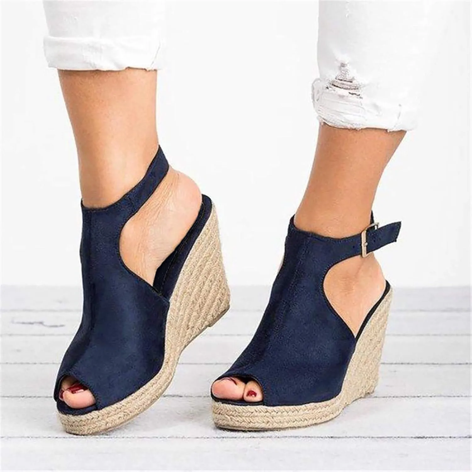 Wedge Sandals for Women Slip On Mules with Side Cutouts and Mid Heel Platform for Effortless Casual Summer Style Orthopedic Sandal Beach Dressy Flip Flops for Wide Toe 2025 Spring