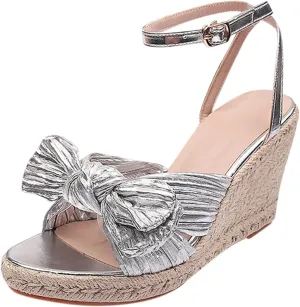 Wedge Sandals for Women Wide Width Options Slip On Cork Platform Espadrille Sandals with Adjustable Back Strap Orthopedic Sandal Beach Dressy Flip Flops for Wide Toe 2025 Spring