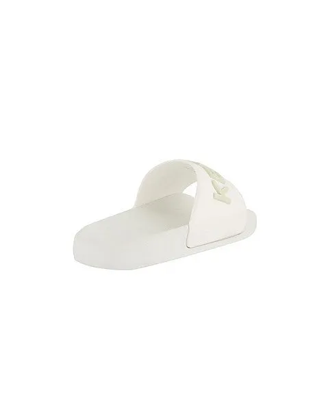 White Pool Slides