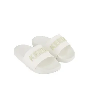 White Pool Slides