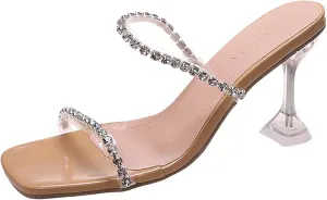 Women Low Block Heel Sandals Summer Dressy Comfortable Open Toe Elastic Ankle Strap Casual Wedge Shoes