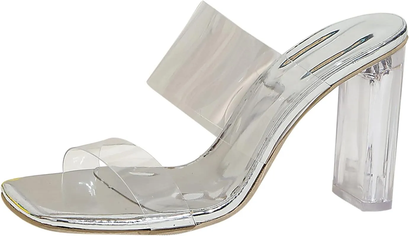 Women Low Wedge Sandals Summer Dressy Comfortable Open Toe Elastic Ankle Strap Casual Block Heel