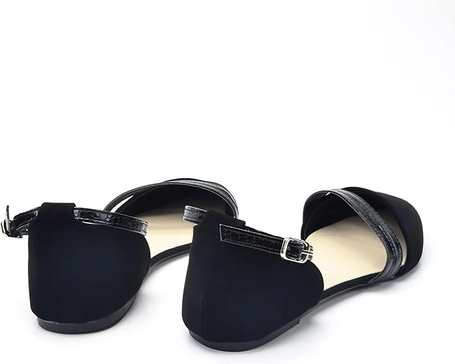 Women Open Toe Strappy Heels Ankle Strap Chunky Heel Sandals Comfortable Wedding Party Shoes