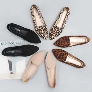 Women's Flat Shoe New Fashion Pointed Toe Women's Work Spring Autumn Leisure Women's Single Shoes