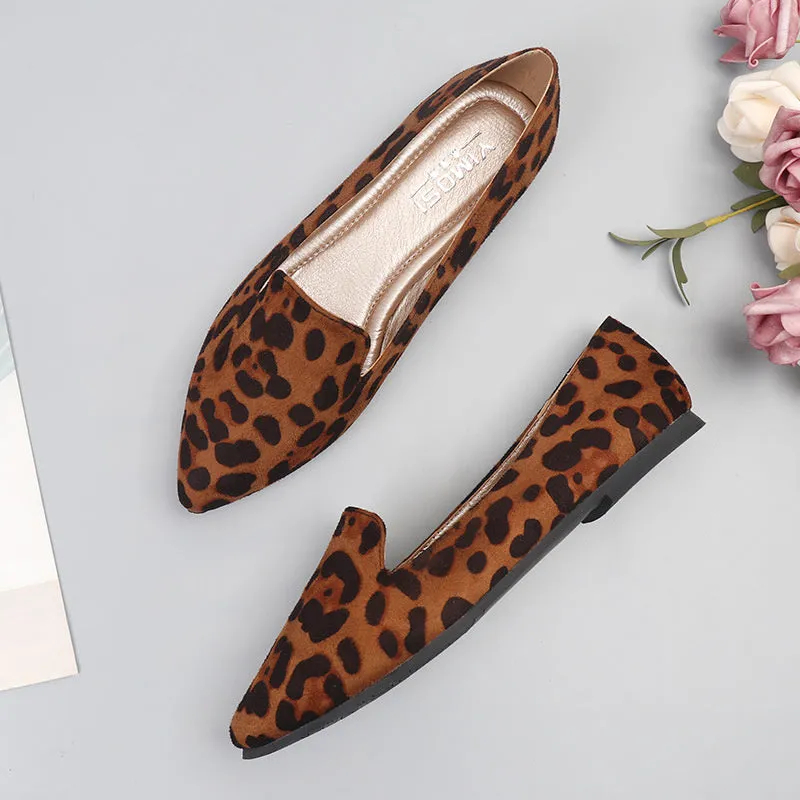 Women's Flat Shoe New Fashion Pointed Toe Women's Work Spring Autumn Leisure Women's Single Shoes