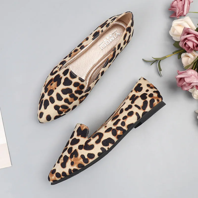 Women's Flat Shoe New Fashion Pointed Toe Women's Work Spring Autumn Leisure Women's Single Shoes