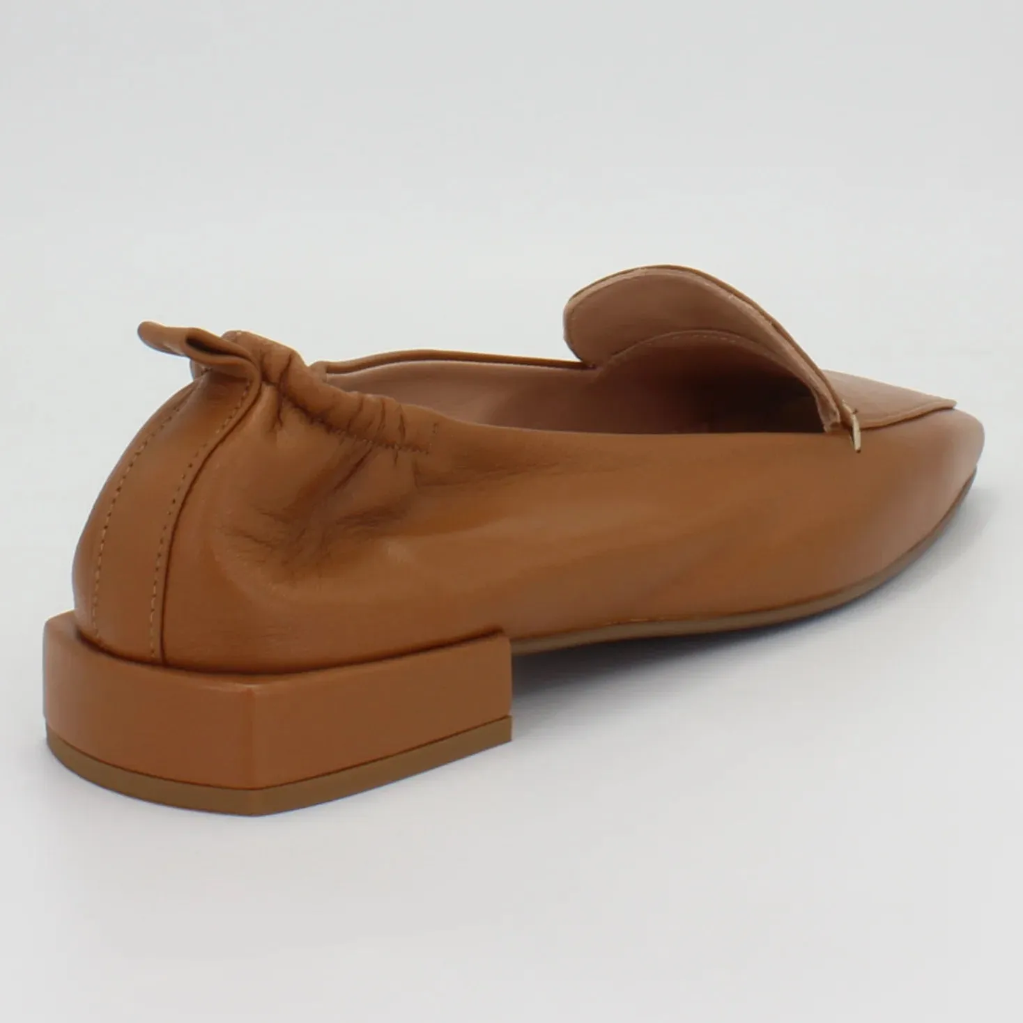Women's Moccasin in calf leather cuoio nappa (DARIA 18)