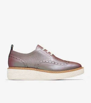 Women's ØriginalGrand Platform Wingtip Oxfords