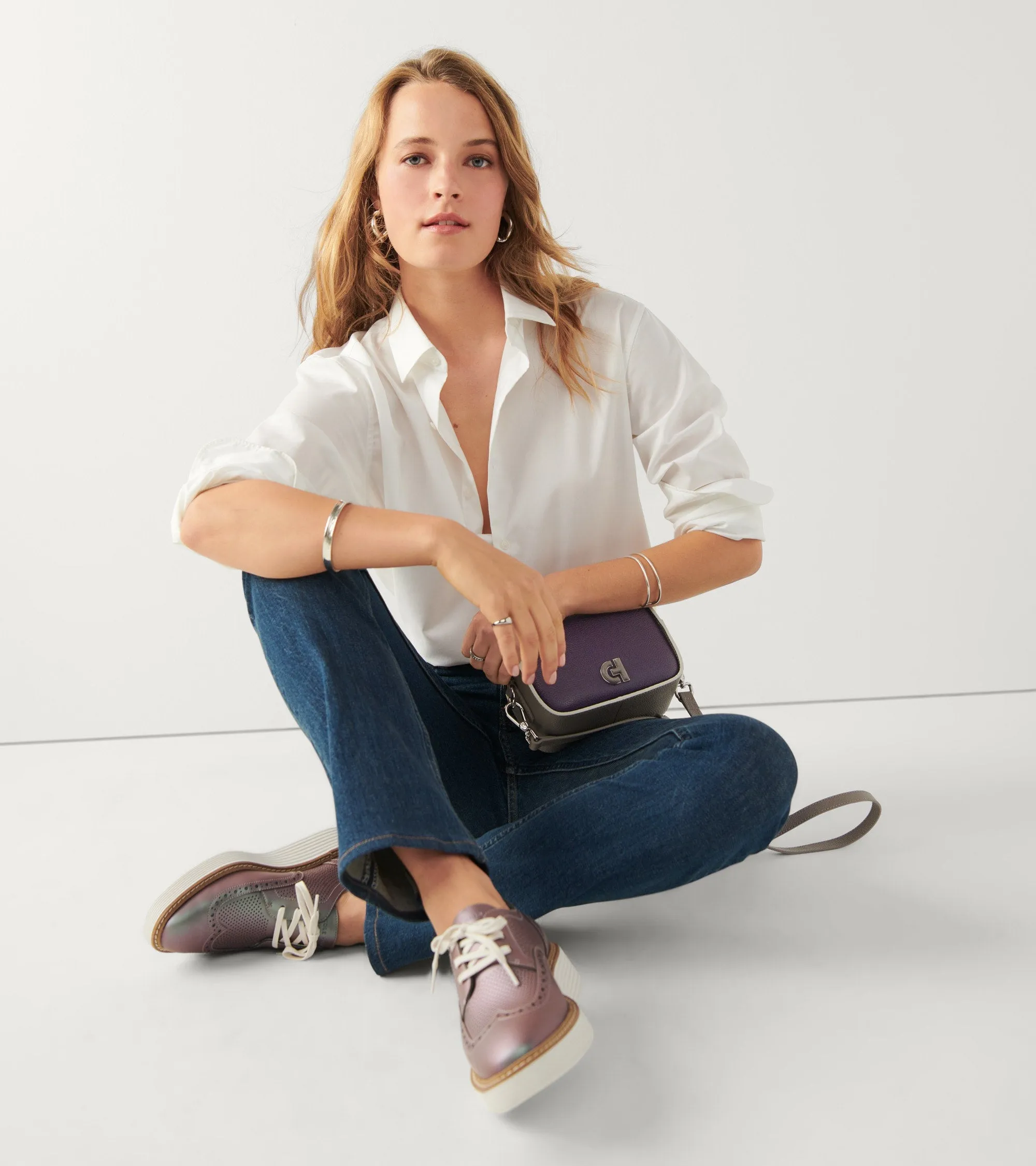 Women's ØriginalGrand Platform Wingtip Oxfords