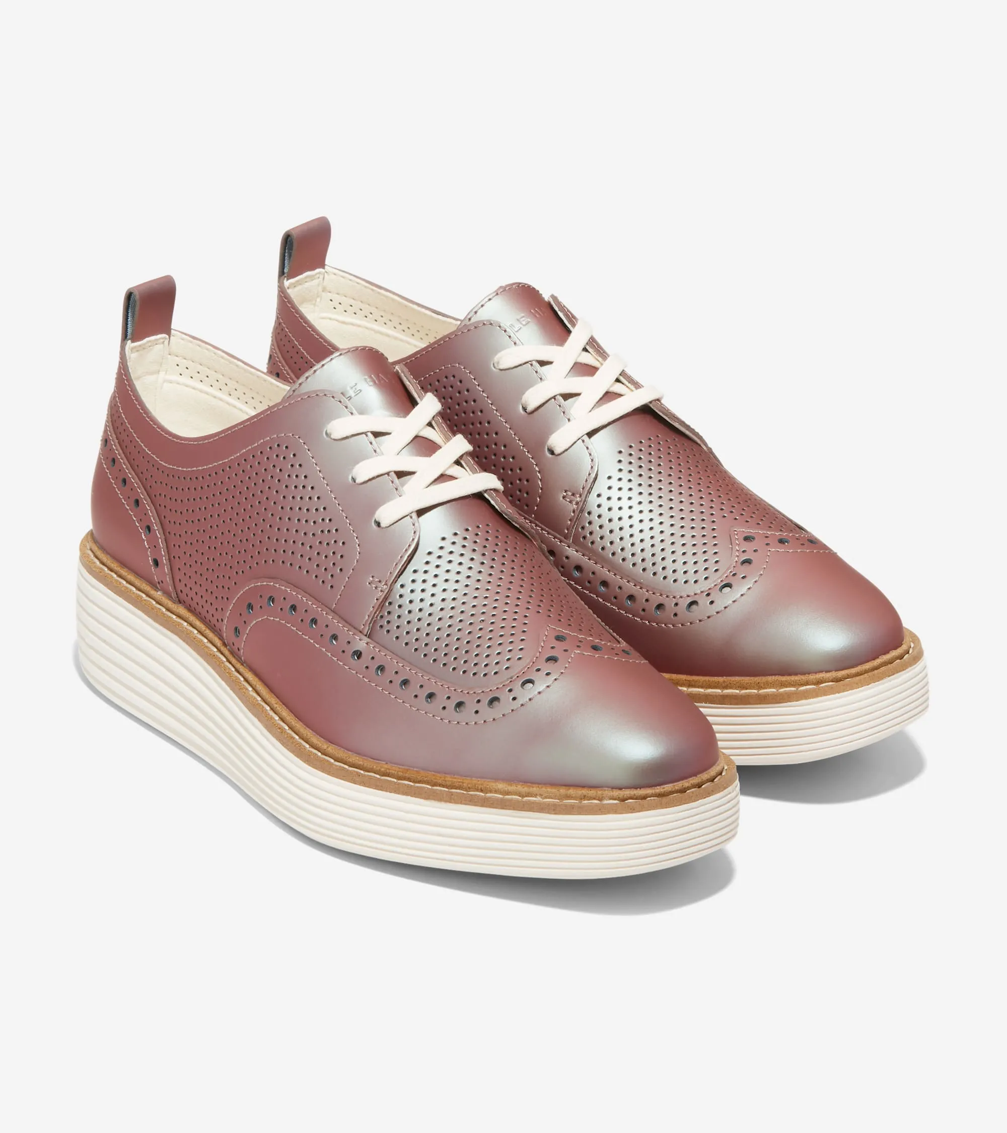 Women's ØriginalGrand Platform Wingtip Oxfords