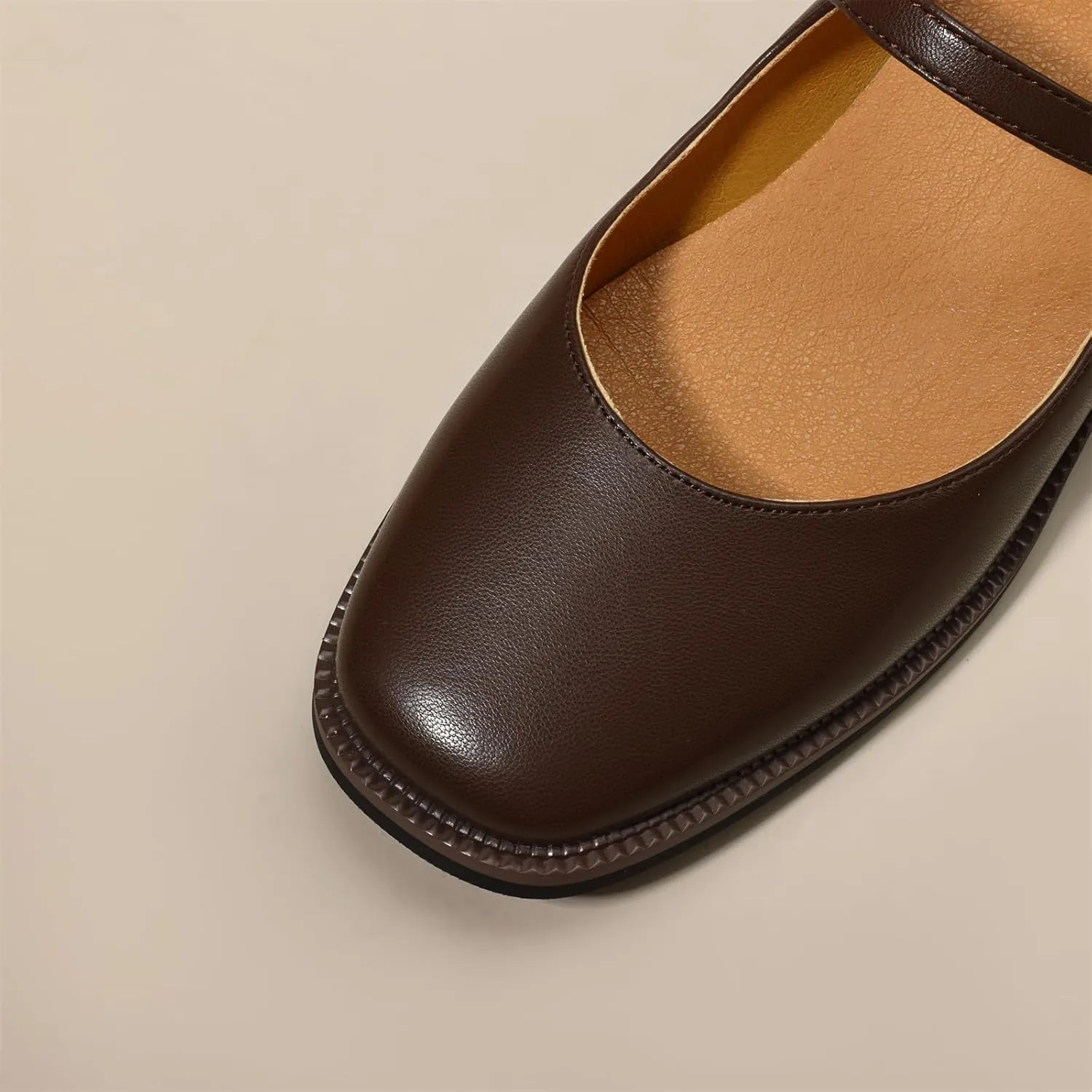 Women's Square Closed Pump Loafers Pull-On Buckle Metallic Strap Comfortable Chunky Low Heel Office Student Work Casual Comfortable Fashion Business Daily Wear Dress Shoes