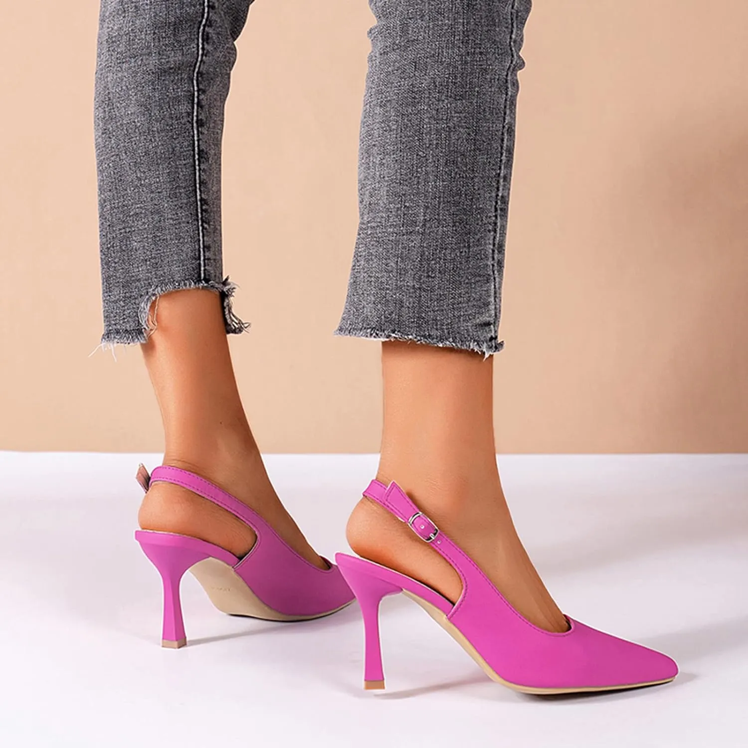Womens Wedding Shoes Open Toe Strappy Heels Chunky Block Heel Ankle Strap Sandals