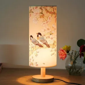 Wooden Base Table Lamp
