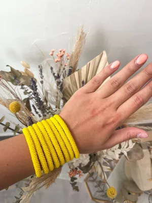 YELLOW GLOSSY ORIGINAL ROLL-ON BRACELET