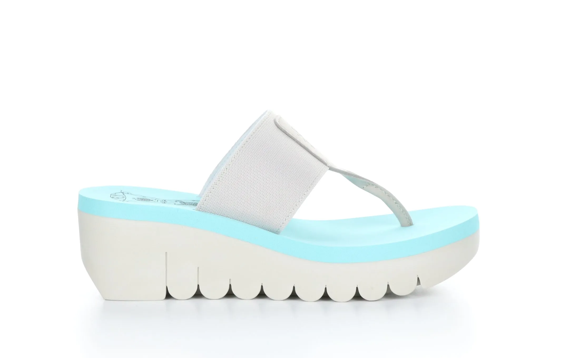 YOMU725FLY Cupido Cloud (Mynt) Thong Sandals