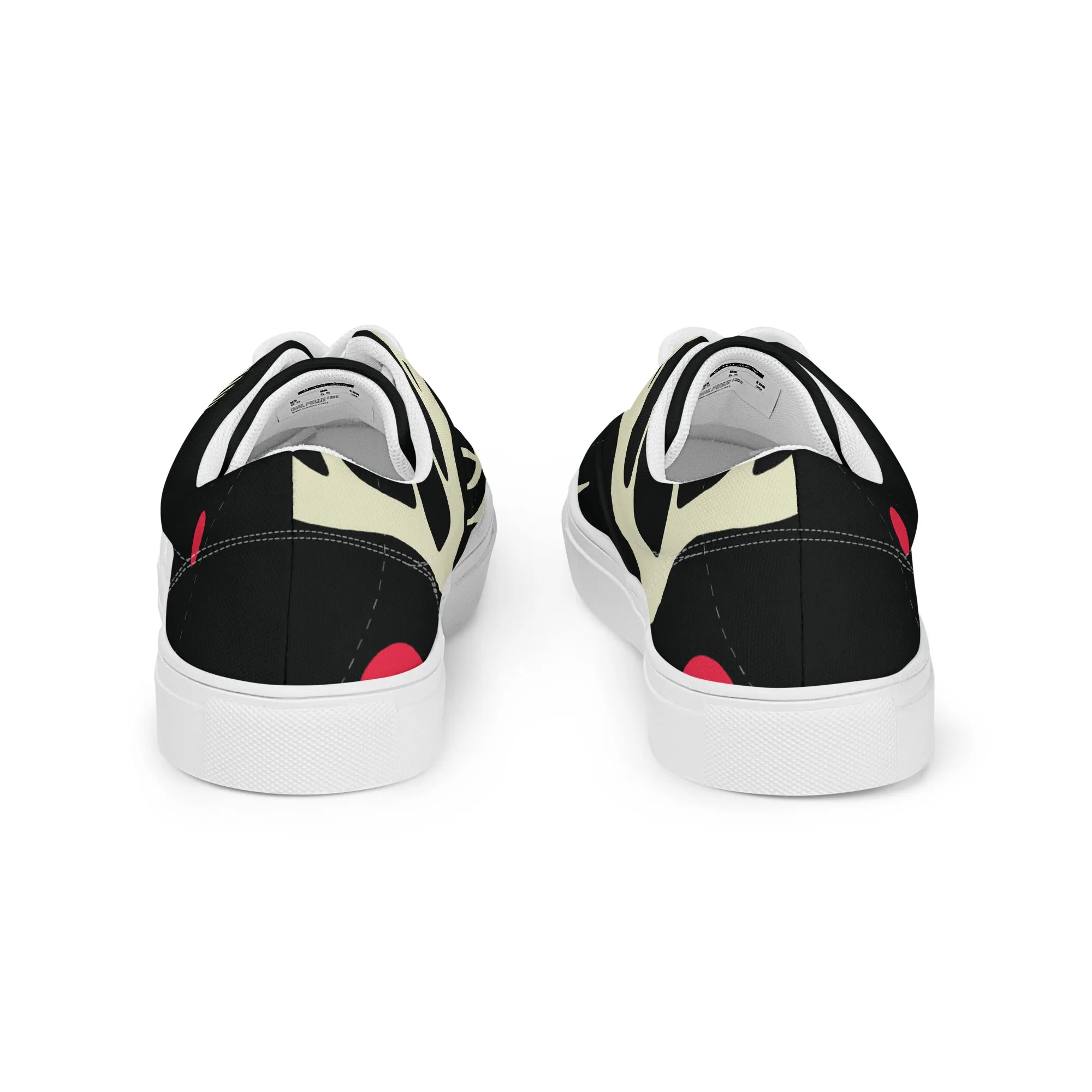 YOU ARE NOT ALONE Men’s Lace-Up Canvas Shoes