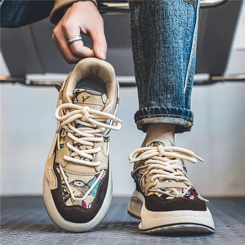 Zoei Teddybear Prints UNISEX Sneakers